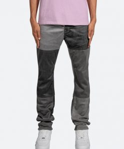 Mnml D354 Patchwork Straight Denim - Black 11 Mnml D354 Patchwork Straight Denim - Black