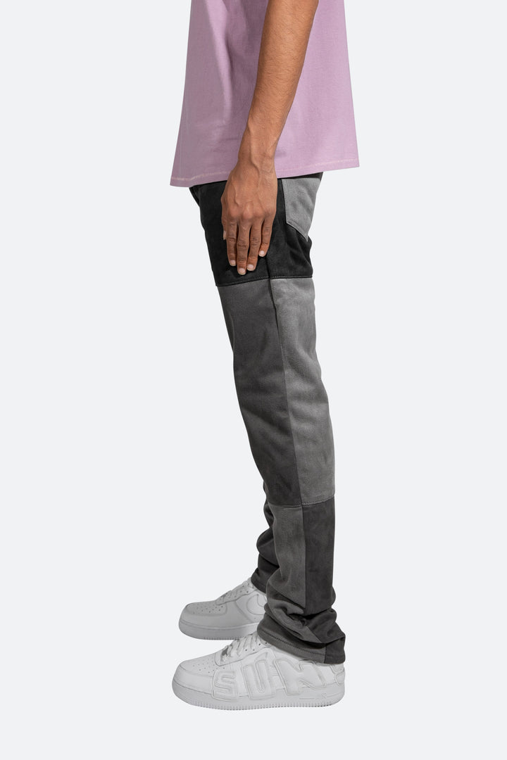 Mnml D354 Patchwork Straight Denim - Black 5 Mnml D354 Patchwork Straight Denim - Black