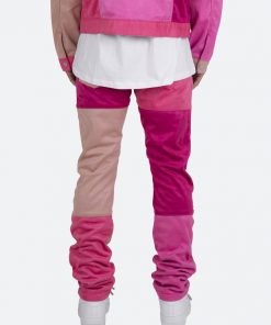 Mnml D354 Patchwork Straight Denim - Pink