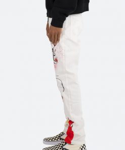 Mnml D402 Handy Work Straight Denim - White