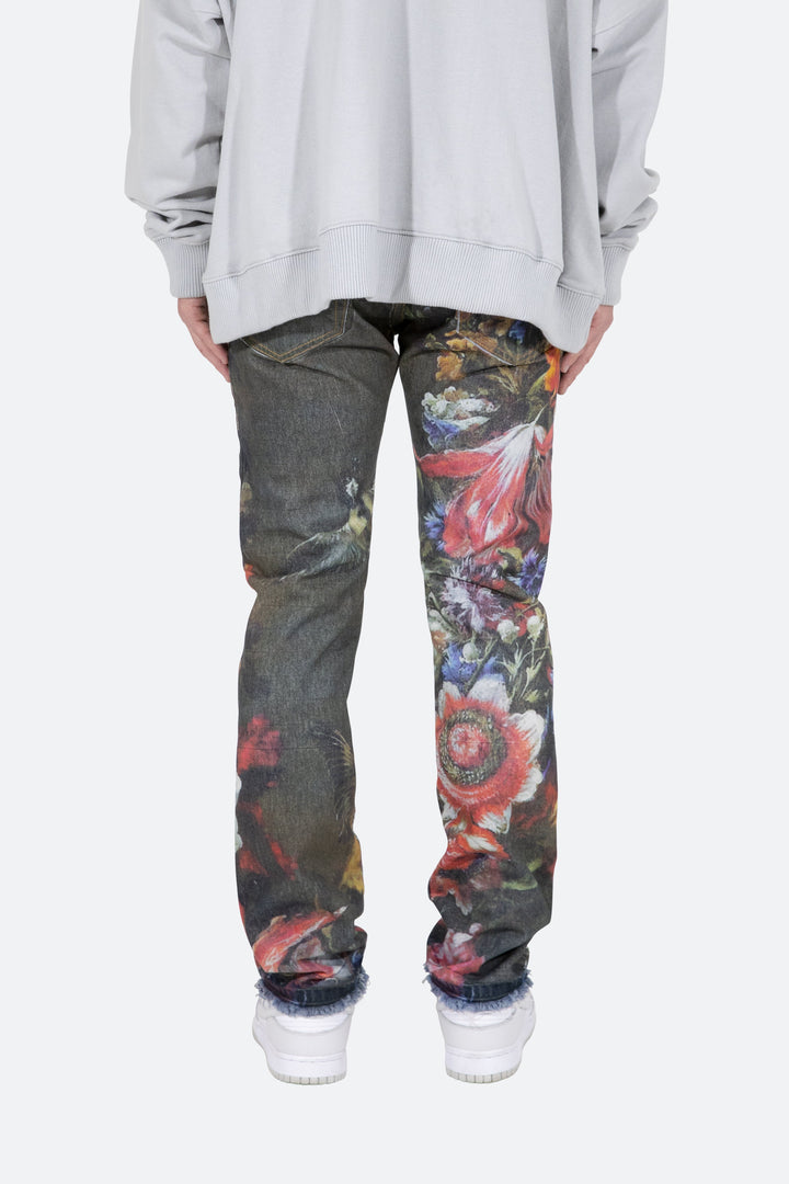 Mnml D406 Wreath Straight Denim - Multi 5 Mnml D406 Wreath Straight Denim - Multi