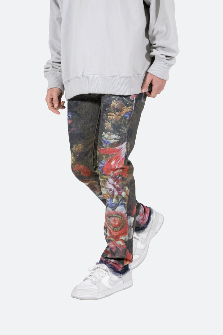 Mnml D406 Wreath Straight Denim - Multi 7 Mnml D406 Wreath Straight Denim - Multi