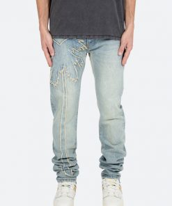 Mnml D430 Palm Straight Denim - Blue 10 Mnml D430 Palm Straight Denim - Blue