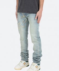 Mnml D430 Palm Straight Denim - Blue 11 Mnml D430 Palm Straight Denim - Blue