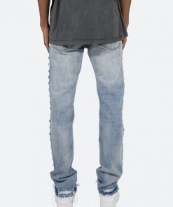 Mnml D442 Stud Straight Denim - Blue