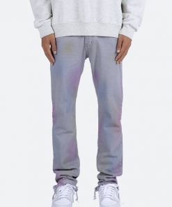 Mnml D444 Color Straight Denim - Purple