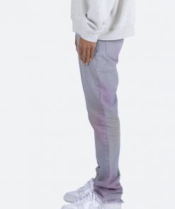 Mnml D444 Color Straight Denim - Purple