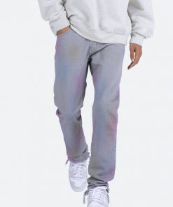 Mnml D444 Color Straight Denim - Purple