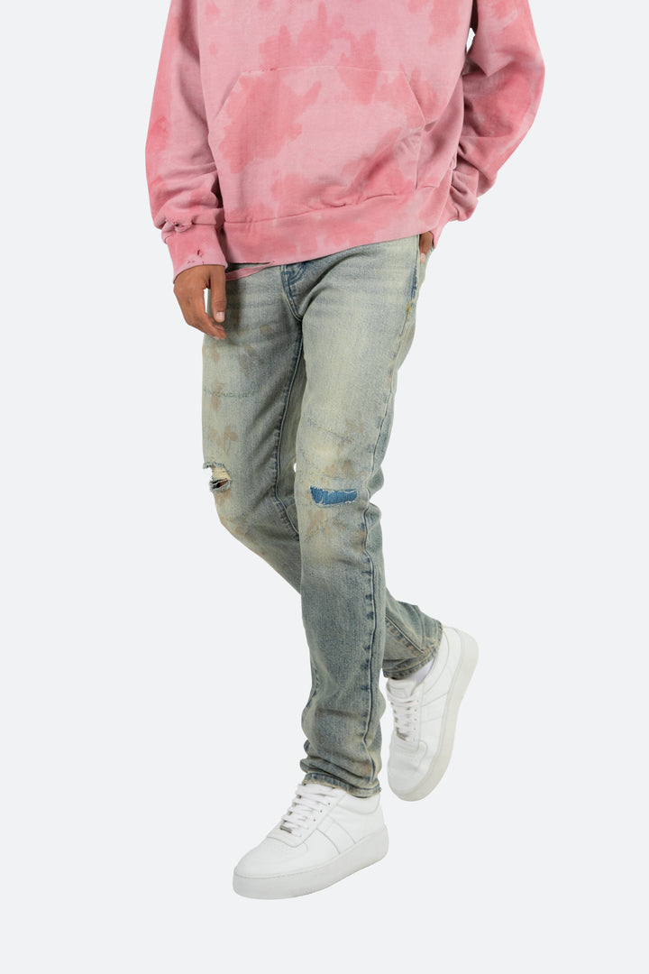 Mnml D454 Straight Denim - Blue 2 Mnml D454 Straight Denim - Blue