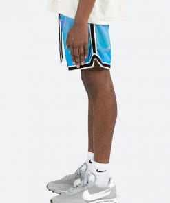 Mnml Digital Basketball Shorts - Blue Bottoms