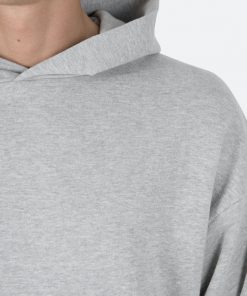 Mnml Double Layer Hoodie - Grey Outerwear