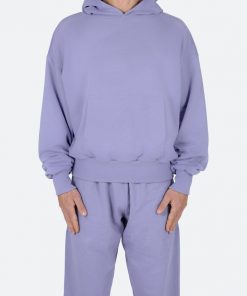 Mnml Outerwear Double Layer Hoodie - Purple
