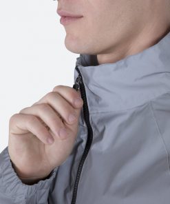 Mnml Every Day Half Zip Jacket - Silver Outerwear