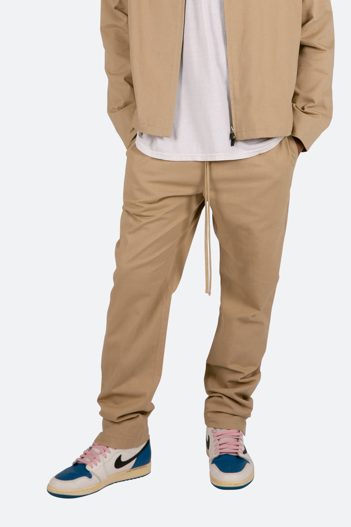 Mnml Bottoms Every Day Twill Pants - Khaki 2 Mnml Bottoms Every Day Twill Pants - Khaki