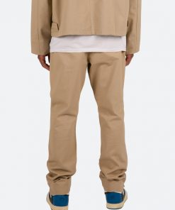 Mnml Bottoms Every Day Twill Pants - Khaki 14 Mnml Bottoms Every Day Twill Pants - Khaki