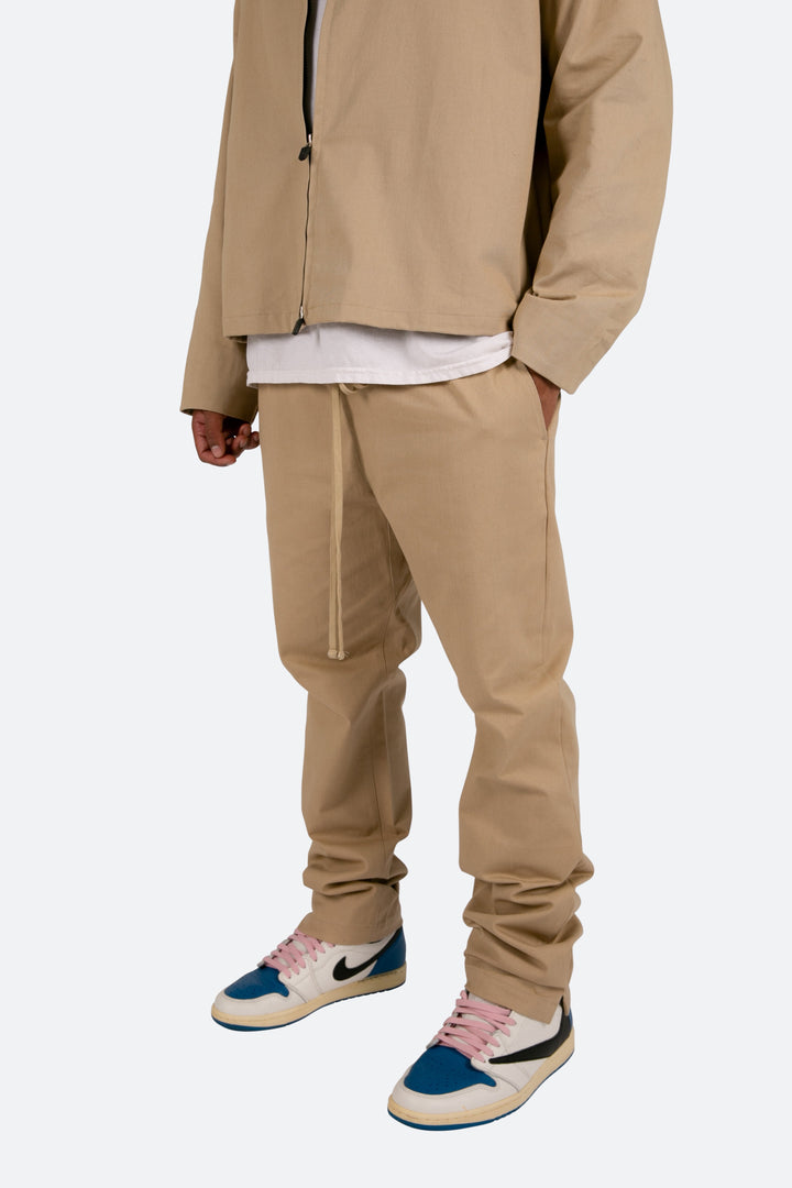 Mnml Bottoms Every Day Twill Pants - Khaki 9 Mnml Bottoms Every Day Twill Pants - Khaki