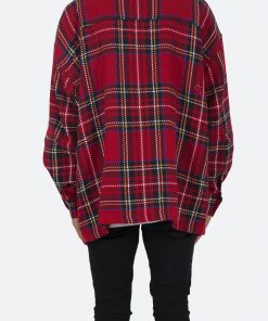 Mnml Exposed Zipper Shirt - Red/Yellow/Blue 11 Mnml Exposed Zipper Shirt - Red/Yellow/Blue