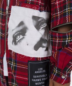 Mnml Exposed Zipper Shirt - Red/Yellow/Blue 12 Mnml Exposed Zipper Shirt - Red/Yellow/Blue