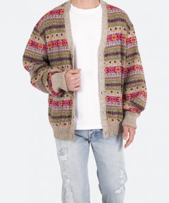 Mnml Fair Isle Cardigan - Multi Outerwear