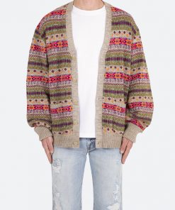 Mnml Fair Isle Cardigan - Multi Outerwear