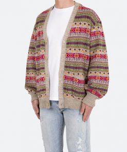 Mnml Fair Isle Cardigan - Multi Outerwear