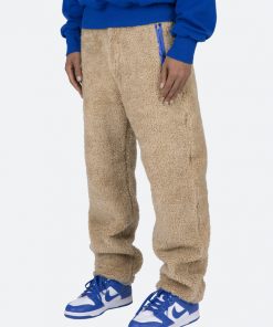 Mnml Faux Fur Pants - Off White Bottoms