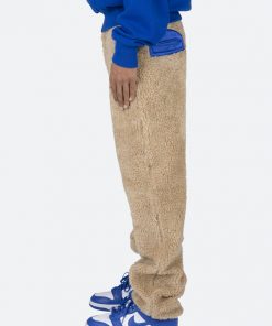 Mnml Faux Fur Pants - Off White Bottoms