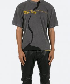 Mnml Fear City Tee - Black Tops