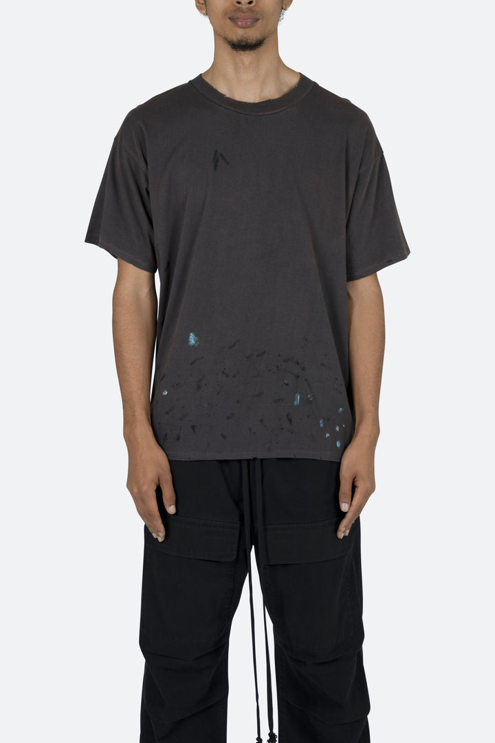 Mnml Flea Market Tee - Vintage Black Tops 2 Mnml Flea Market Tee - Vintage Black Tops