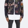 Mnml Floral Trucker Jacket - Multi