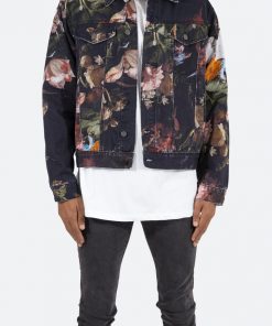 Mnml Floral Trucker Jacket - Multi