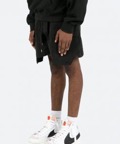 Mnml Geo Cargo Shorts - Black
