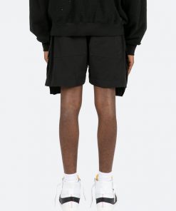 Mnml Geo Cargo Shorts - Black