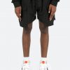 Mnml Geo Cargo Shorts - Black