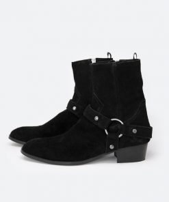 Mnml Harness Chelsea Boot - Black Accessories