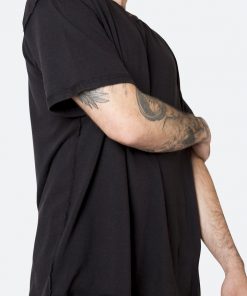 Mnml Tops Inside Out Tee - Black