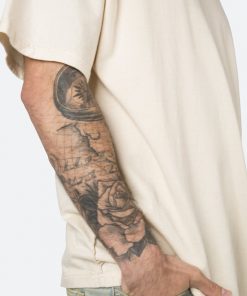 Mnml Tops Inside Out Tee - Natural