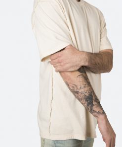 Mnml Tops Inside Out Tee - Natural