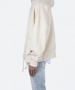 Mnml Laced Hoodie - Off White 12 Mnml Laced Hoodie - Off White