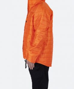 Mnml Outerwear Layering Quilted Jacket - Orange 12 Mnml Outerwear Layering Quilted Jacket - Orange