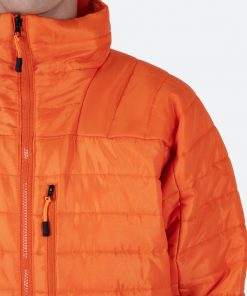 Mnml Outerwear Layering Quilted Jacket - Orange 15 Mnml Outerwear Layering Quilted Jacket - Orange