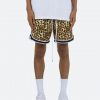 Mnml Bottoms Leopard Basketball Shorts - Orange/Black