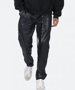 Mnml Lined Nylon Pants - Black