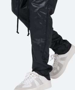 Mnml Lined Nylon Pants - Black