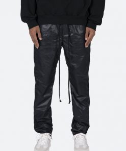Mnml Lined Nylon Pants - Black