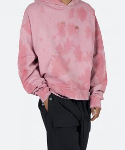 Mnml Loose Ends Hoodie - Vintage Red