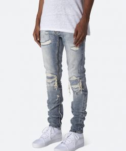 Mnml M1 Repaired Slim Denim - Blue