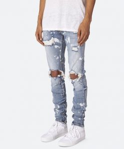 Mnml M1 Splash Stretch Slim Denim - Blue