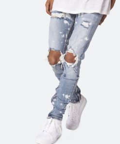 Mnml M1 Splash Stretch Slim Denim - Blue