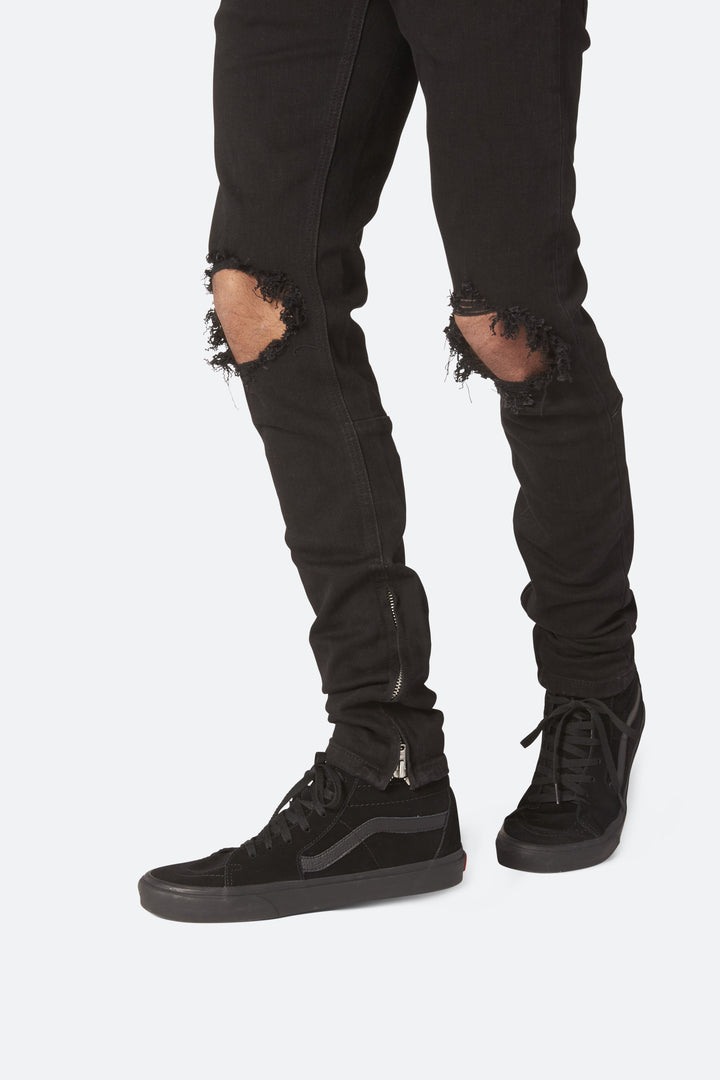 Mnml M1 Stretch Denim - Black 2 Mnml M1 Stretch Denim - Black